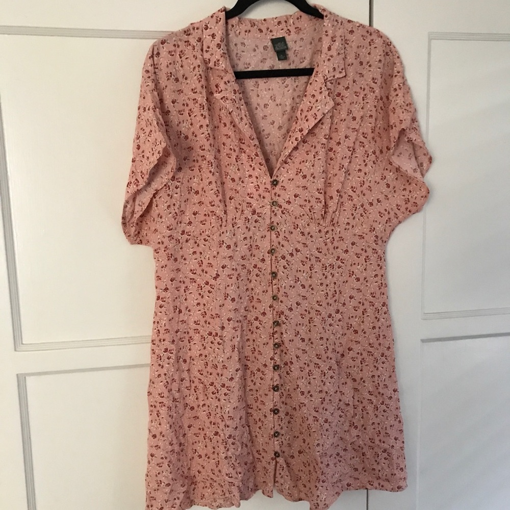 Wild Fable Pink Floral Dress